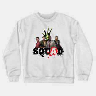 Left 4 Dead Squad (black) Crewneck Sweatshirt